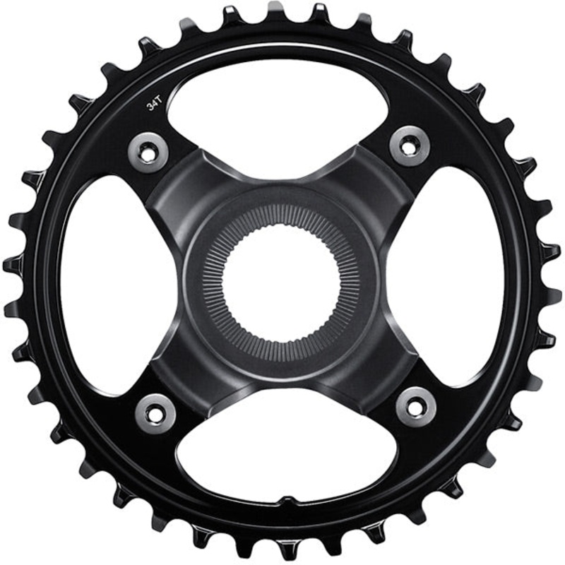 Shimano STEPS SM-CRE80 11-Speed Chainring for FC-E8000 Black 34T 53mm Chainline