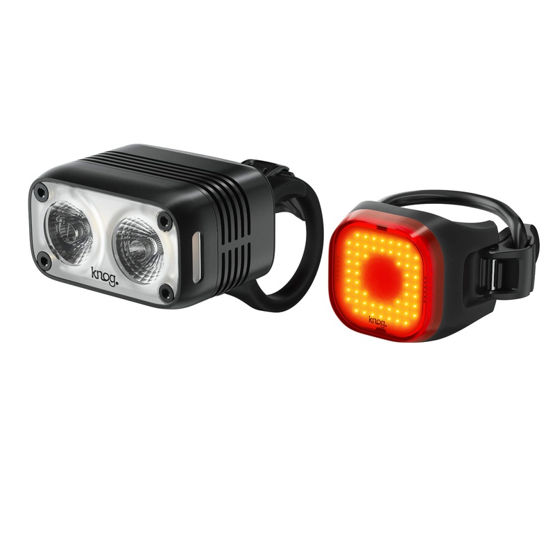Knog Blinder Road 600 & Blinder Mini Light Set Black
