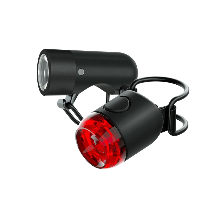 Knog Plug Twinpack Front & Rear Lights Black