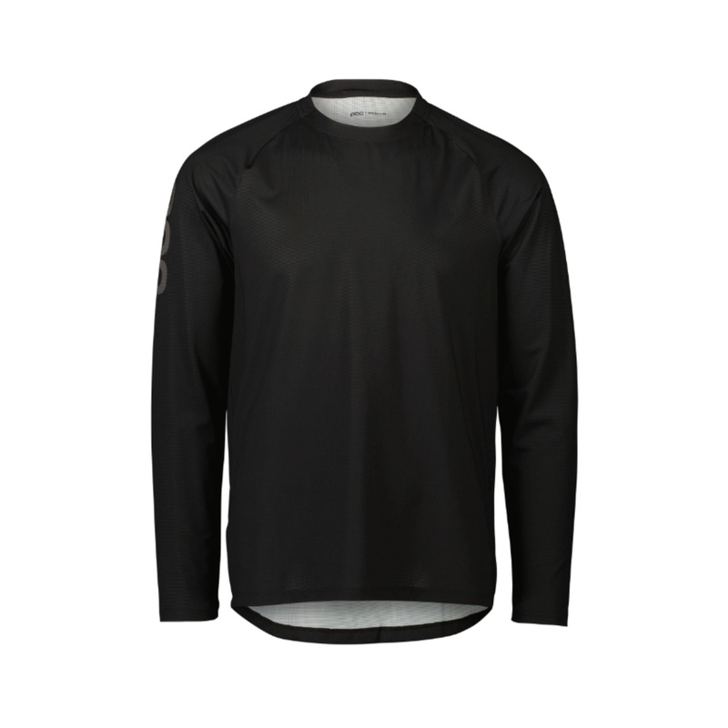POC Men's Essential MTB LS Jersey Uranium Black S