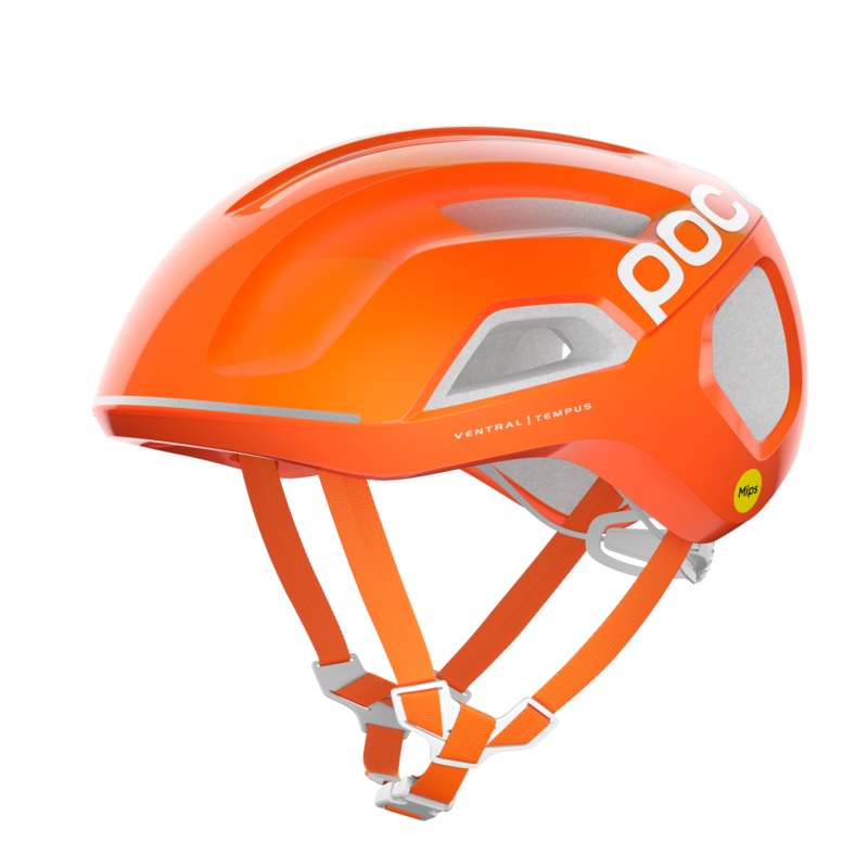 POC Ventral Tempus MIPS Helmet 2024 Fluorescent Orange AVIP S/50-56cm