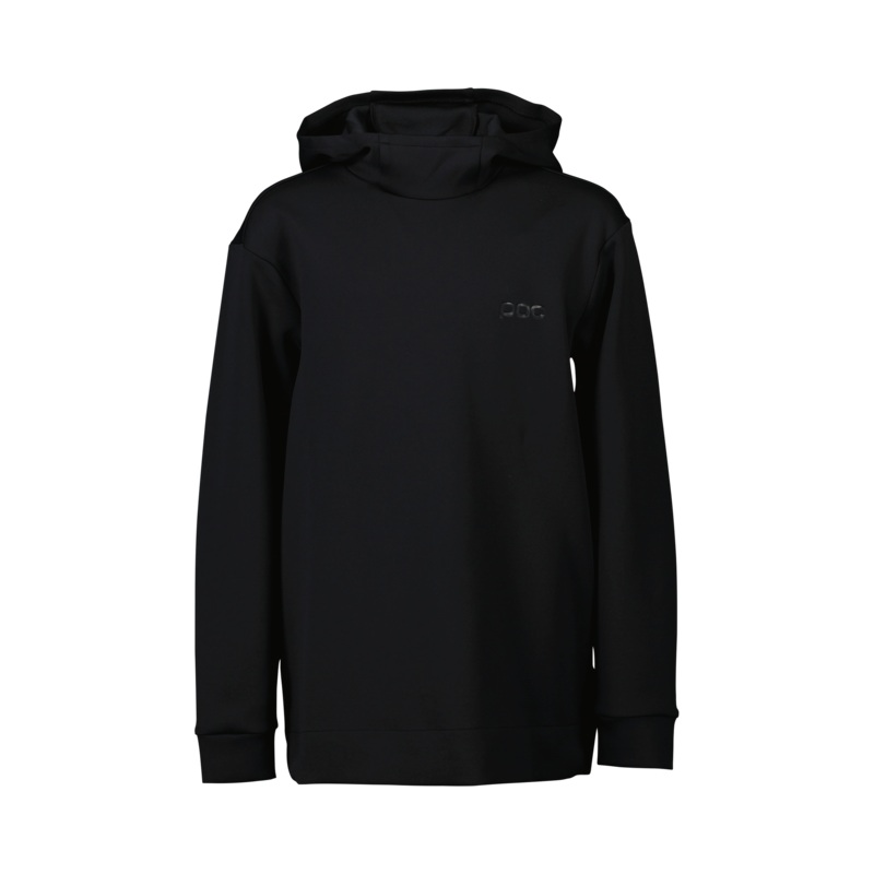 POC Youth Essential MTB Hoodie Uranium Black 130/8Y