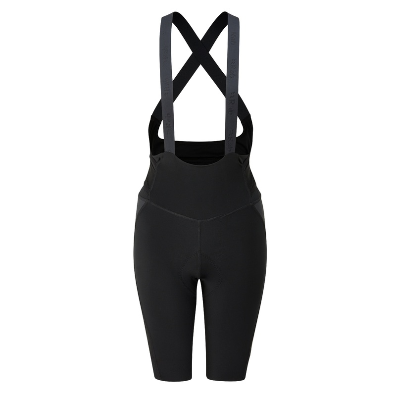 Rab Cinder Cargo Bib Shorts Womens Black Size 08
