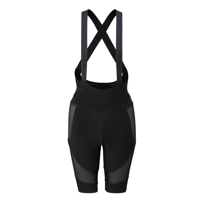 Rab Cinder Liner Bib Shorts Womens Black Size 08