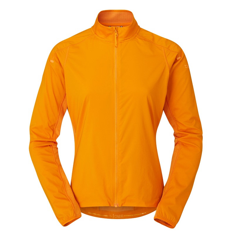 Rab Cinder Ridgeline Jacket Womens Marmalade Size 08