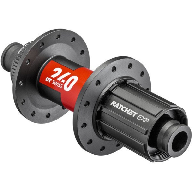 DT Swiss 240 EXP Classic Rear Disc Hub Centre-Lock Black 24 hole 12 x 142mm Shimano Road