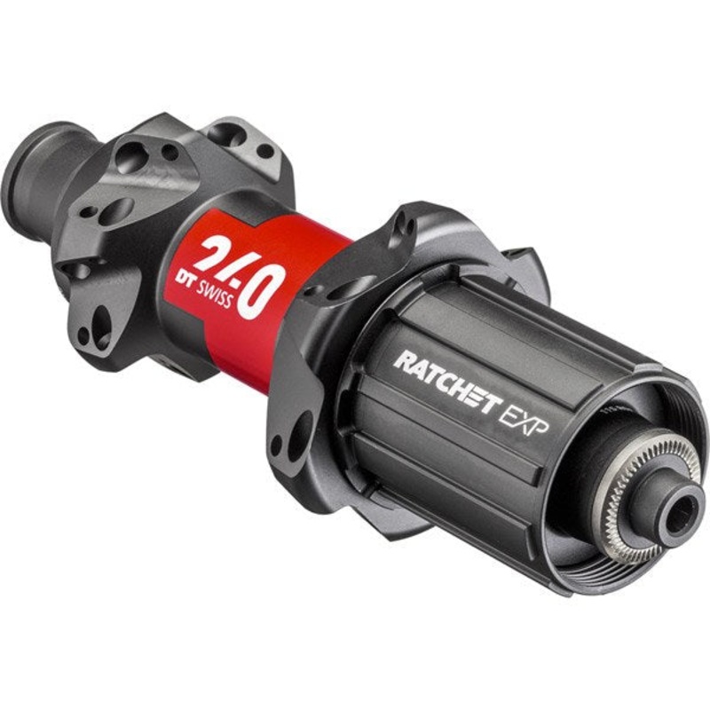 DT Swiss 240 EXP Straight Pull Rear 130mm Q/R Hub Black 24 hole 130mm QR Shimano