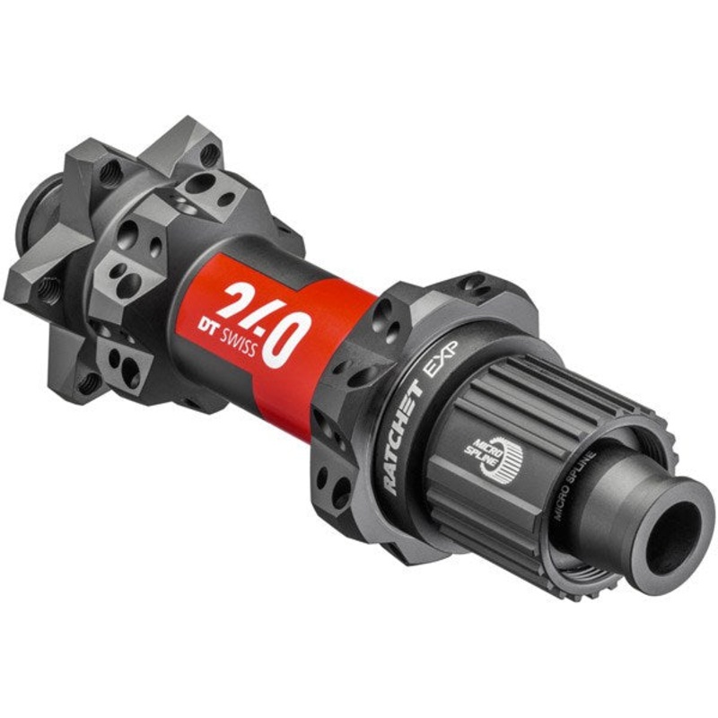 DT Swiss 240 EXP Straight Pull Rear Disc Hub 6 Bolt Black 28 hole Boost 12 x 148mm Microspline