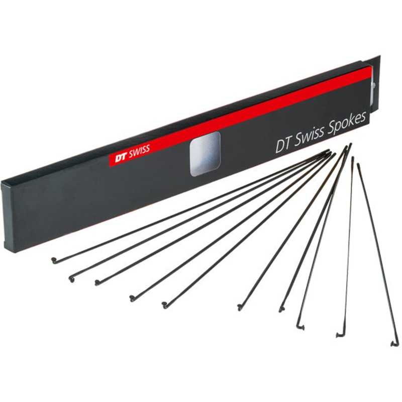 DT Swiss Aero Lite Black Spokes 14g Box of 20 Black 254mm