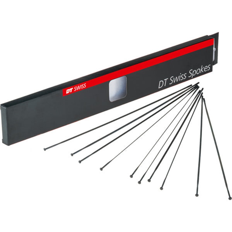 DT Swiss Aero Lite Straight Pull Spokes 14g Box of 20 Black 256mm