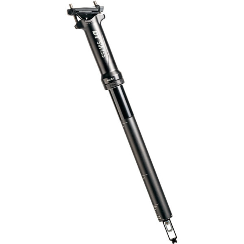 DT Swiss D 232 Alloy Dropper Seatpost Black 27.2mm