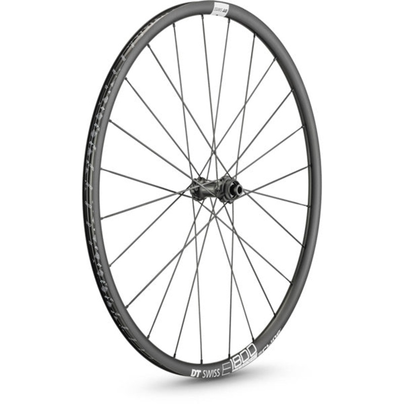 DT Swiss E1800 SPLINE Disc Brake Wheel Black Front - 23mm Aluminium Clincher 12 x 100mm