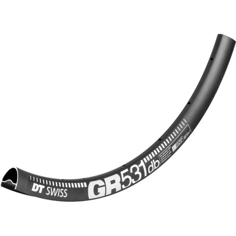 DT Swiss GR 531 DB SBWT Disc Brake Rim Black 24 hole 700c