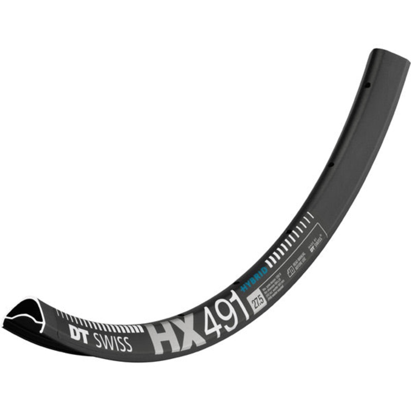 DT Swiss HX 491 Hybrid SBWT Disc Specific Rim Black 28 hole 27.5 inches