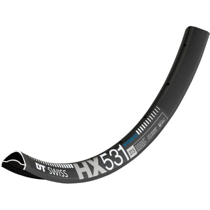 DT Swiss HX 531 Hybrid SBWT Disc Specific Rim Black 28 hole 27.5 inches
