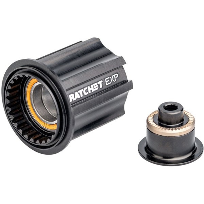 DT Swiss Ratchet EXP Freehub Conversion Kit with Ceramic Bearings Black Alloy Campagnolo Road QR