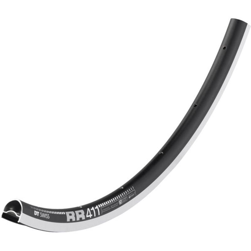 DT Swiss RR 411 SBWT Rim Black 20 hole 700c