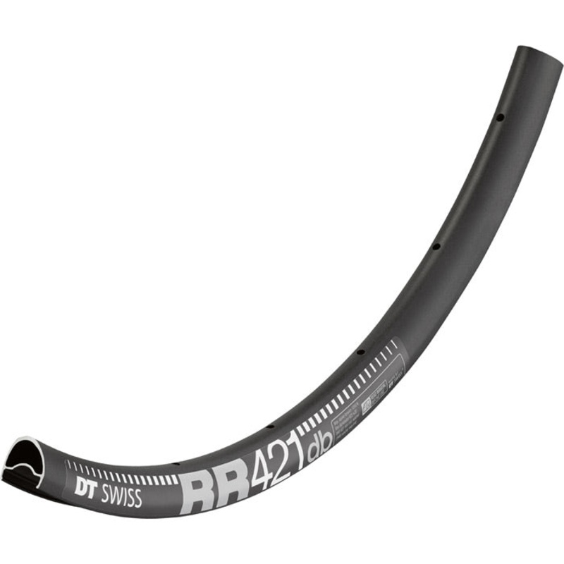 DT Swiss RR 421 Asymmetric DB SBWT Disc Brake Rim Black 24 hole 700c