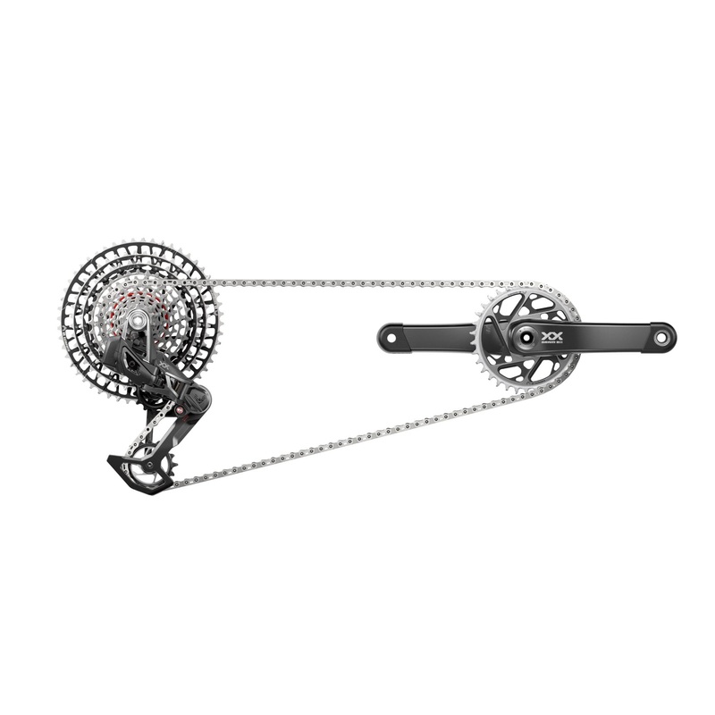 SRAM XXSL Eagle AXS Transmission Groupset Black 165mm