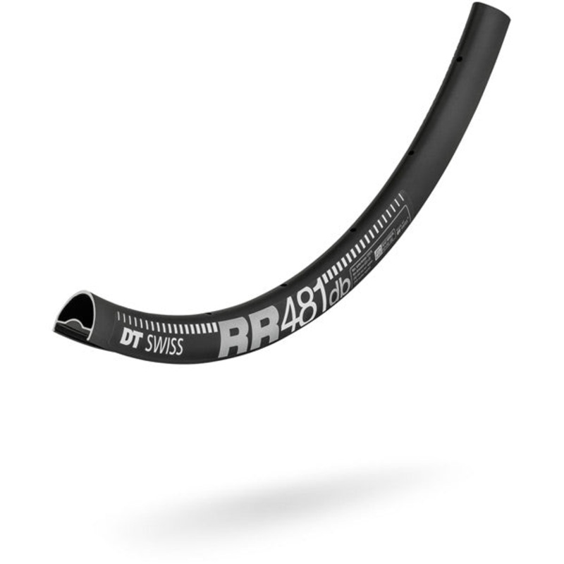 DT Swiss RR 481 DB SBWT Disc Brake Rim Black 24 hole 700c