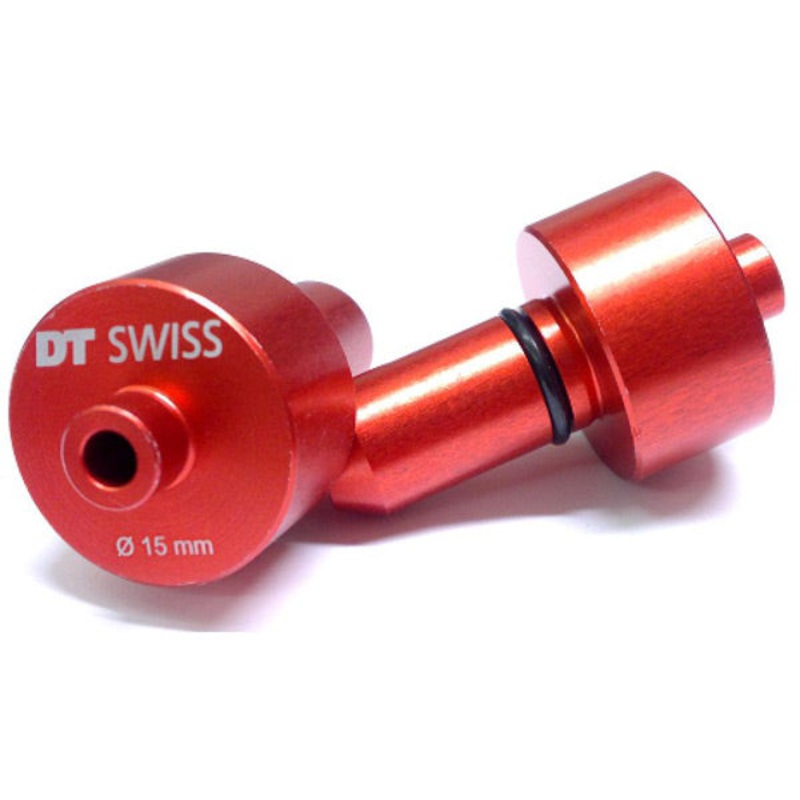 DT Swiss Truing Axle Adaptors Red 10mm