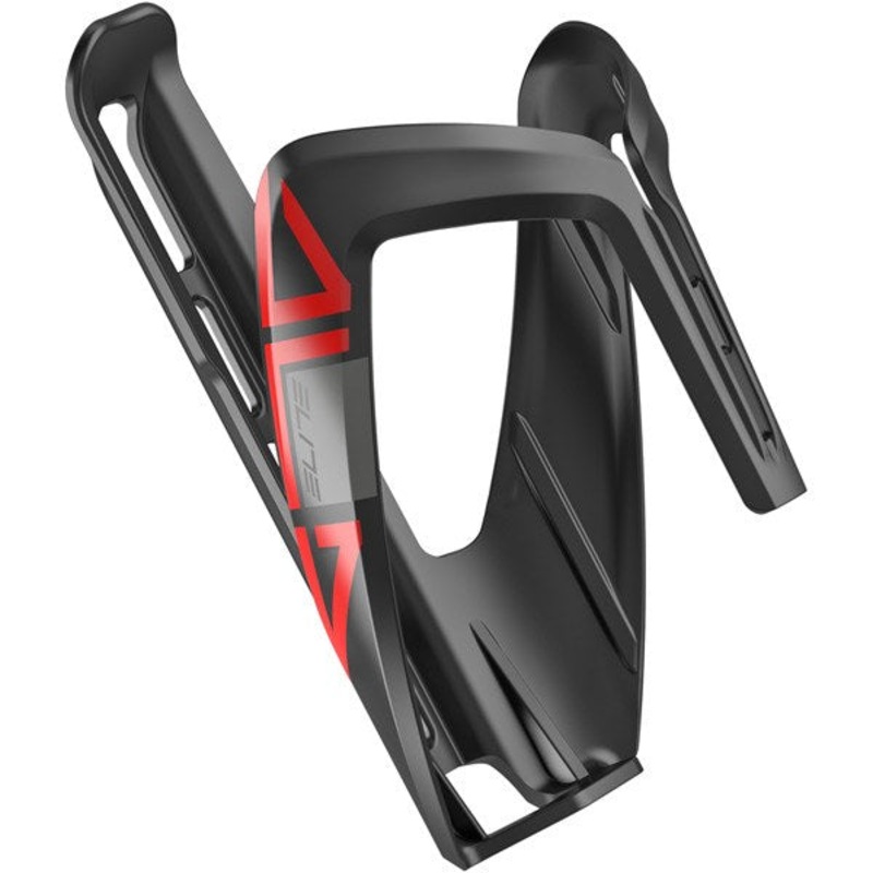 Elite Ala Resin Bottle Cage Black / Red One Size