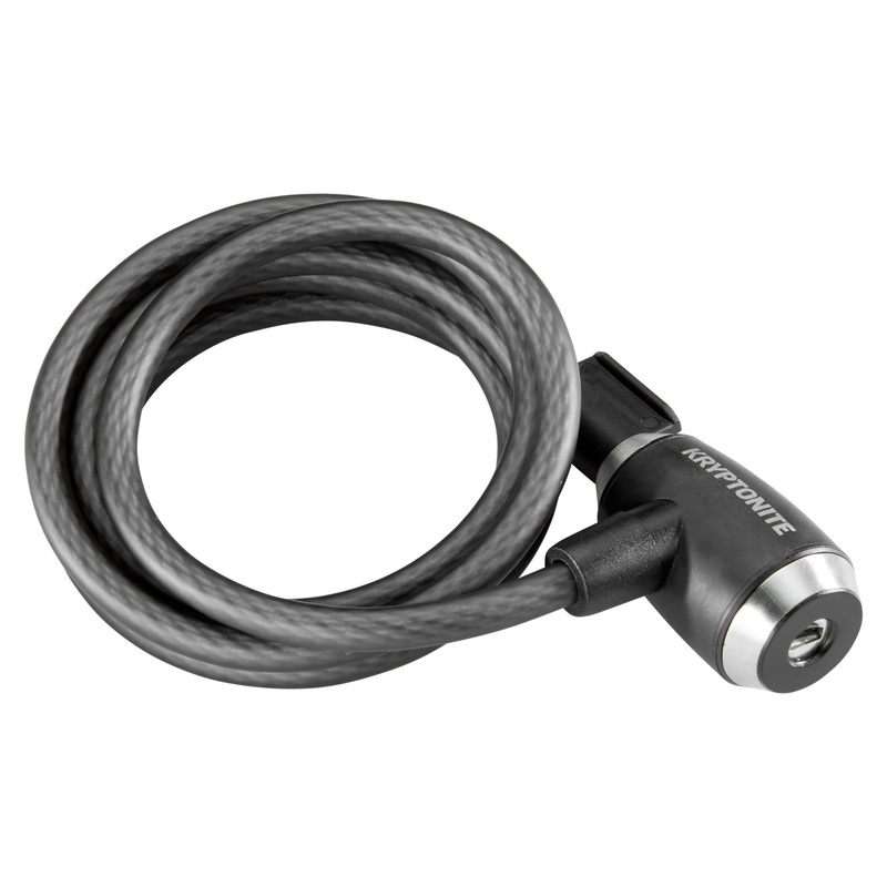 Kryptonite Kryptoflex 1018 Key Cable (10mm x 180cm) Black 180cm