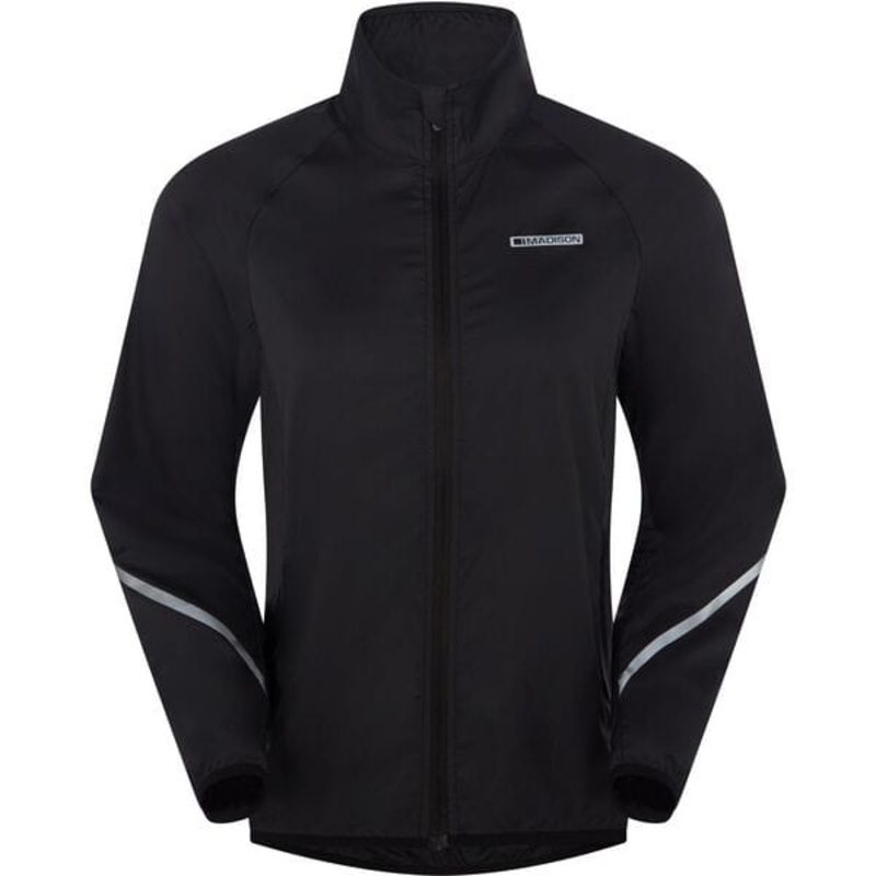 Madison Freewheel Youth Packable Jacket Black Age 11 - 12