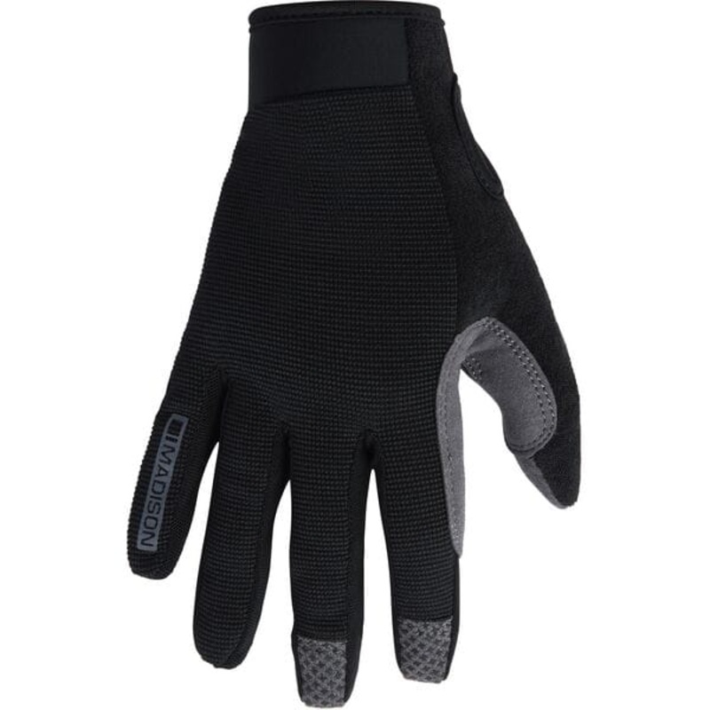 Madison Freewheel Youth Trail Gloves Black Large