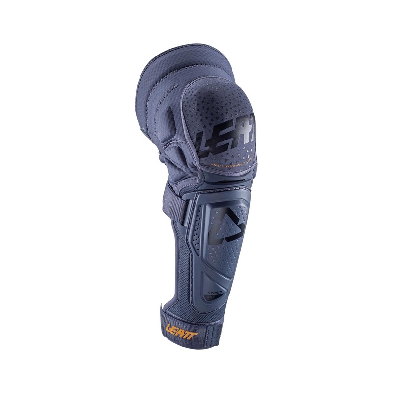 Leatt 3DF Hybrid EXT Knee & Shin Guard Black S/M