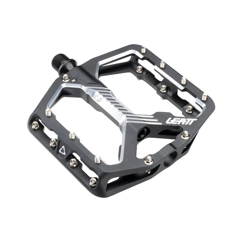 Leatt All Mountain 6.0 Flat Pedals Black Wide