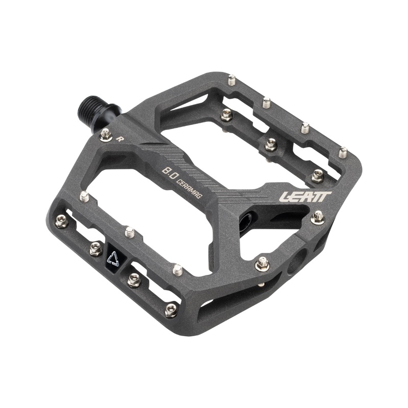 Leatt All Mountain CeraMAG 8.0 Flat Pedals Ceragrey Wide 114 x 107mm