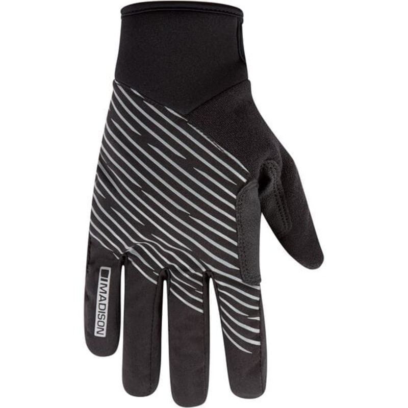 Madison Stellar Youth Reflective Waterproof Thermal Gloves Black Age 5 - 6