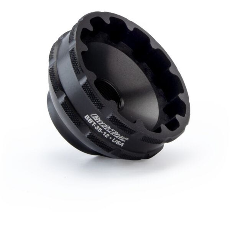 Park Tool BBT-35-12 Bottom Bracket Tool 12-Notch 46.3mm-50mm Black One Size