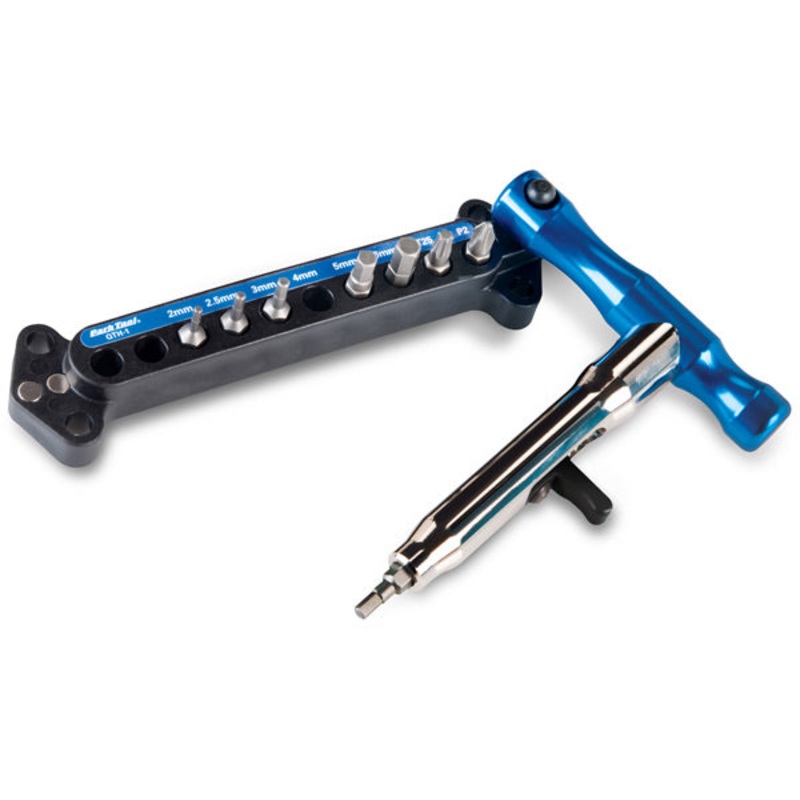Park Tool QTH-1 Quick Change Bit Driver Set Blue One Size