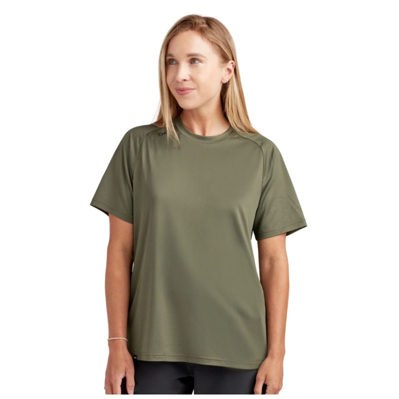 Dakine Women's Syncline Short Sleeve Jersey Canopee Green S
