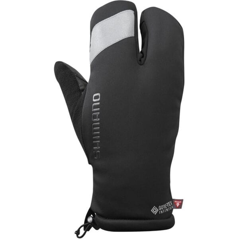 Shimano Clothing Unisex Infinium Primaloft 2x2 Gloves Black Small