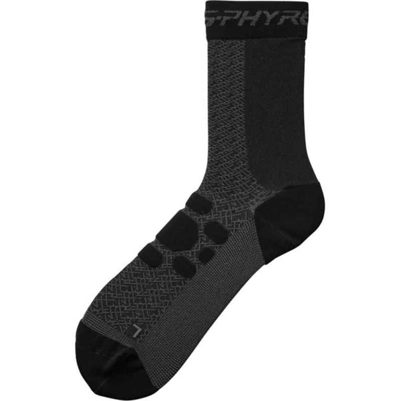 Shimano Clothing Unisex S-PHYRE Tall Socks Black Small
