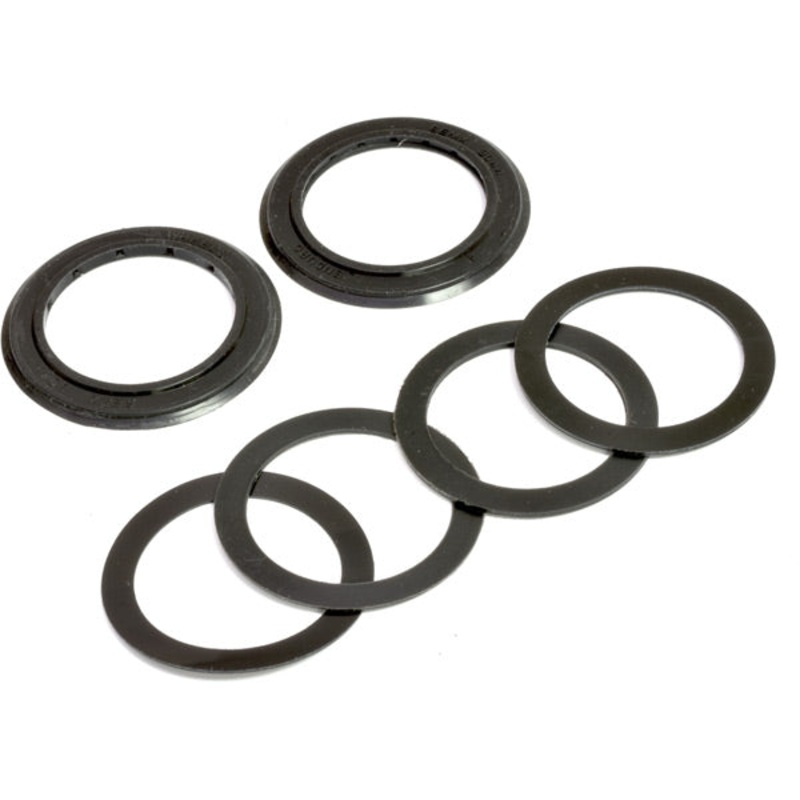 Wheels Manufacturing PF30 Bottom Bracket Spacer Pack Black 30mm