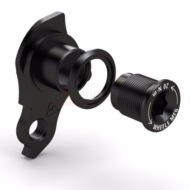 Wheels Manufacturing Replaceable Derailleur Hanger / Dropout 404 Black One Size