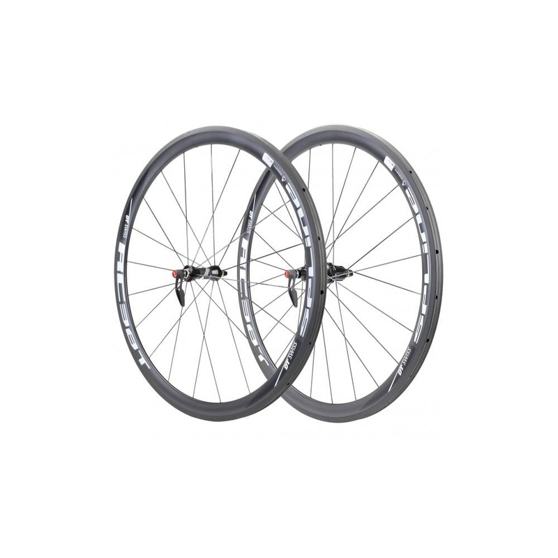 DT Swiss RC 38 Spline Wheel Black Rear - 38mm Carbon Tubular 130mm QR