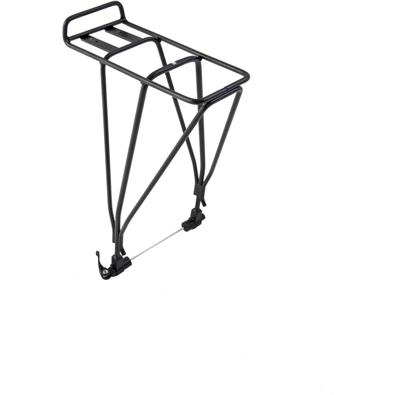 M-Part AX3D disc compatible rear rack with QR - alloy black