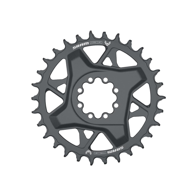 SRAM GX Eagle T-Type Direct Mount 3mm Offset Chainring Dark Polar Grey 30T