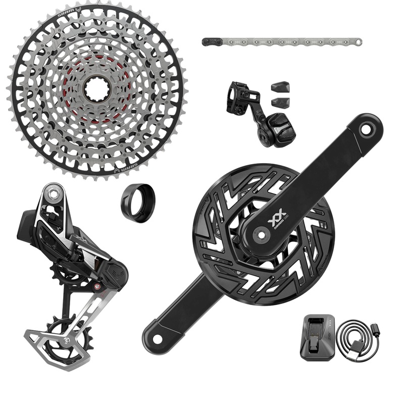 SRAM XX Eagle AXS Transmission E-MTB Groupset Black Brose 165mm