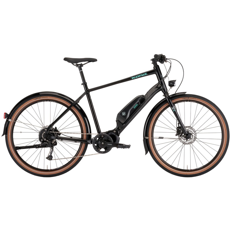 Kona Dew-E Electric Bike 2024 Black S