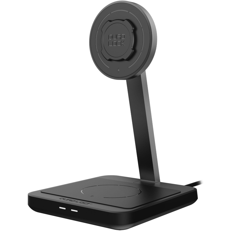 Quad Lock MAG Dual Desktop Wireless Charger Black One Size