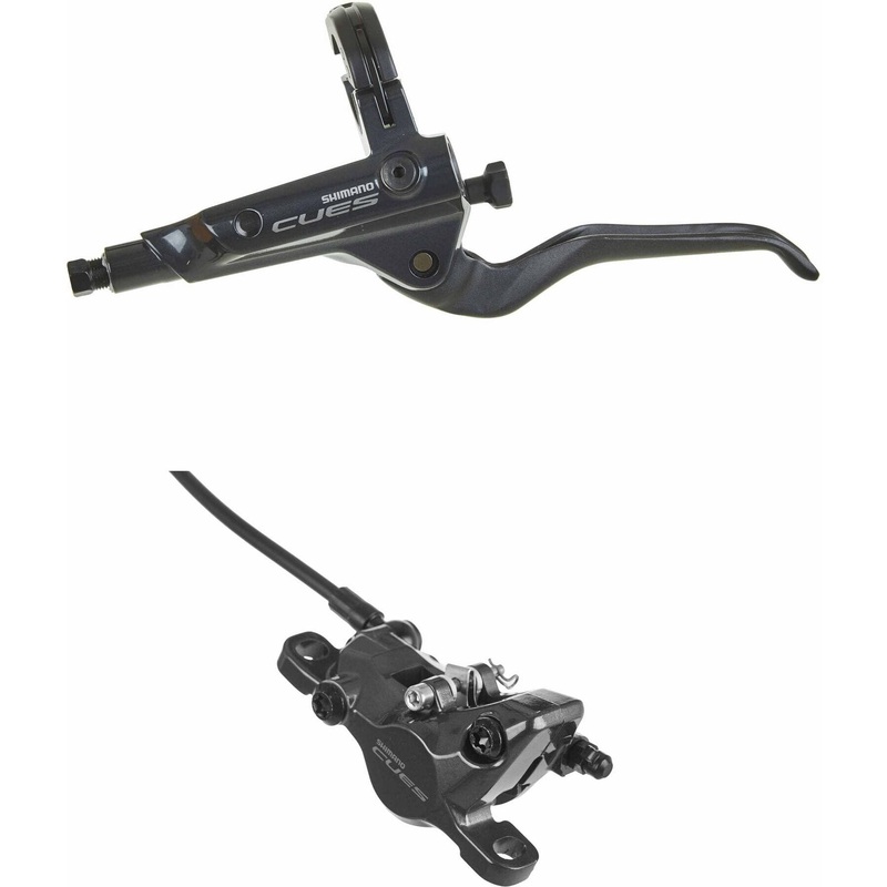 Shimano CUES BR-U8000/BL-U8000 2-Pot Disc Brake Black Rear Left