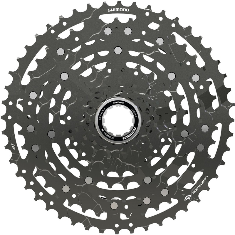 Shimano CUES CS-LG400-10 Link Glide 10-Speed Cassette Black 11 - 39 teeth