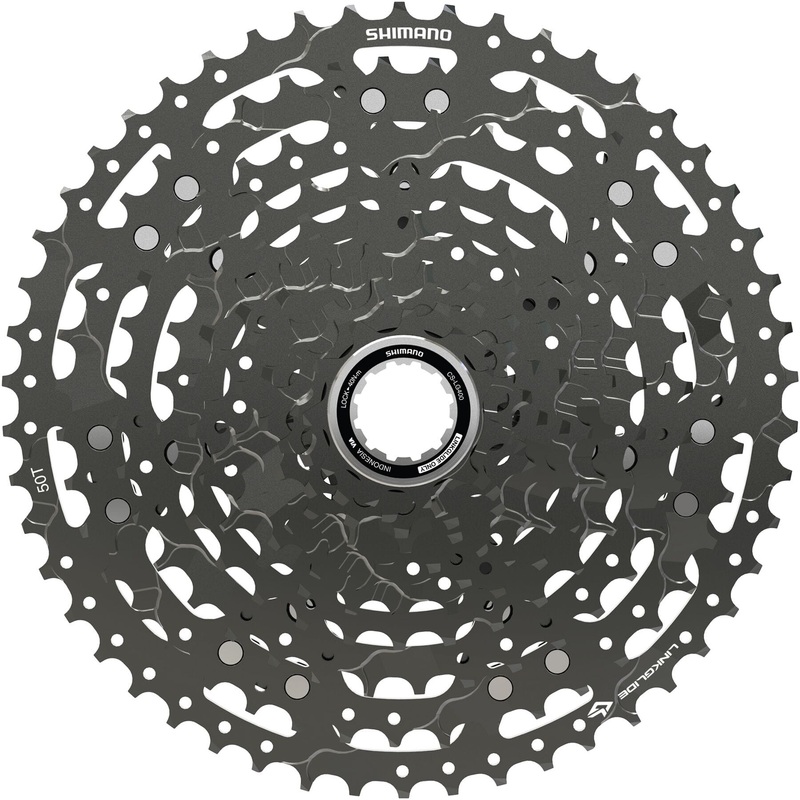 Shimano CUES CS-LG400-11 Link Glide 11-Speed Cassette Black 11 - 45 teeth
