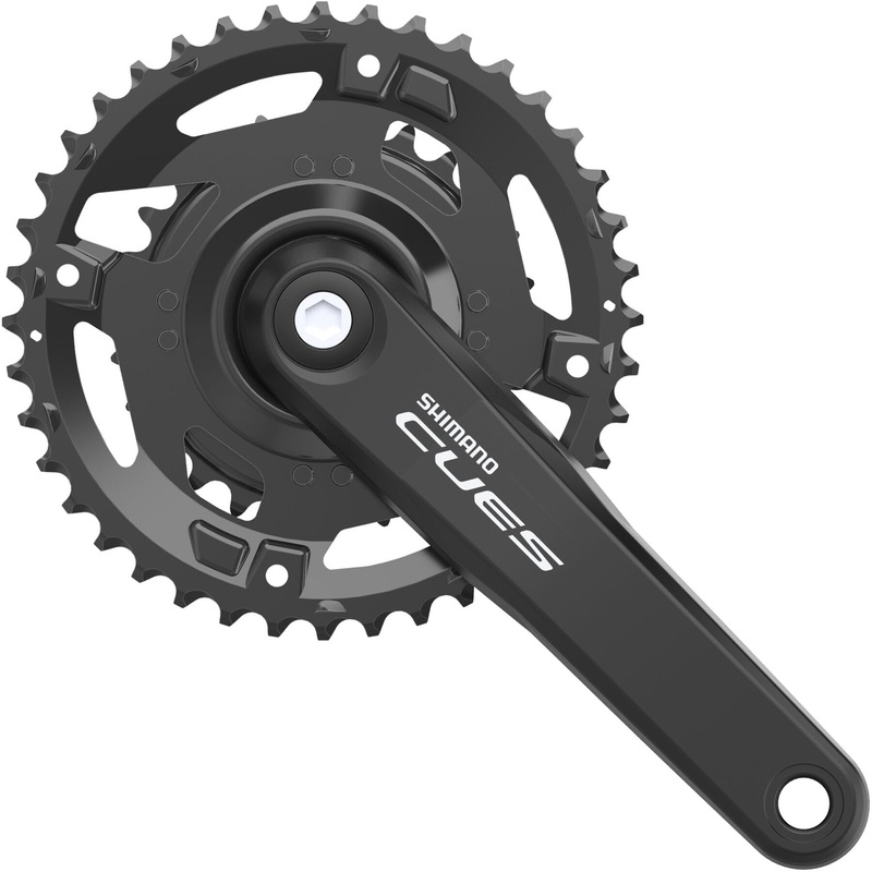 Shimano CUES FC-U4000 Double Chainset 9/10/11-Speed Black 40 / 26 teeth 170 mm